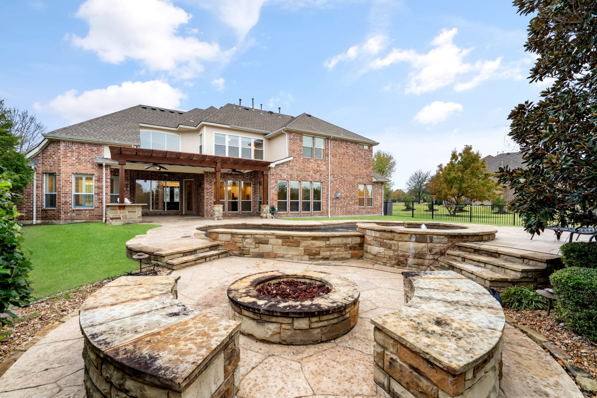 Fairview firepit patio